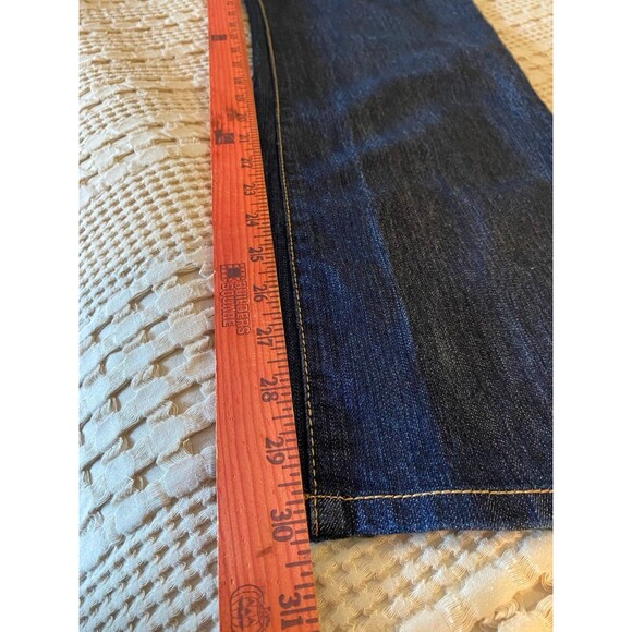 Faded Glory Womens Dark Denim Plus Size 14 Western Jeans Cowgirl Rodeo - Picture 10 of 11